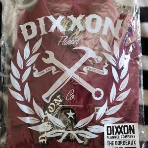 DIXXON FLANNEL COMPANY-" THE BORDEAUX " NEW XXL
